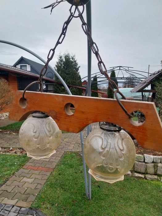 Lampa wisząca antyk