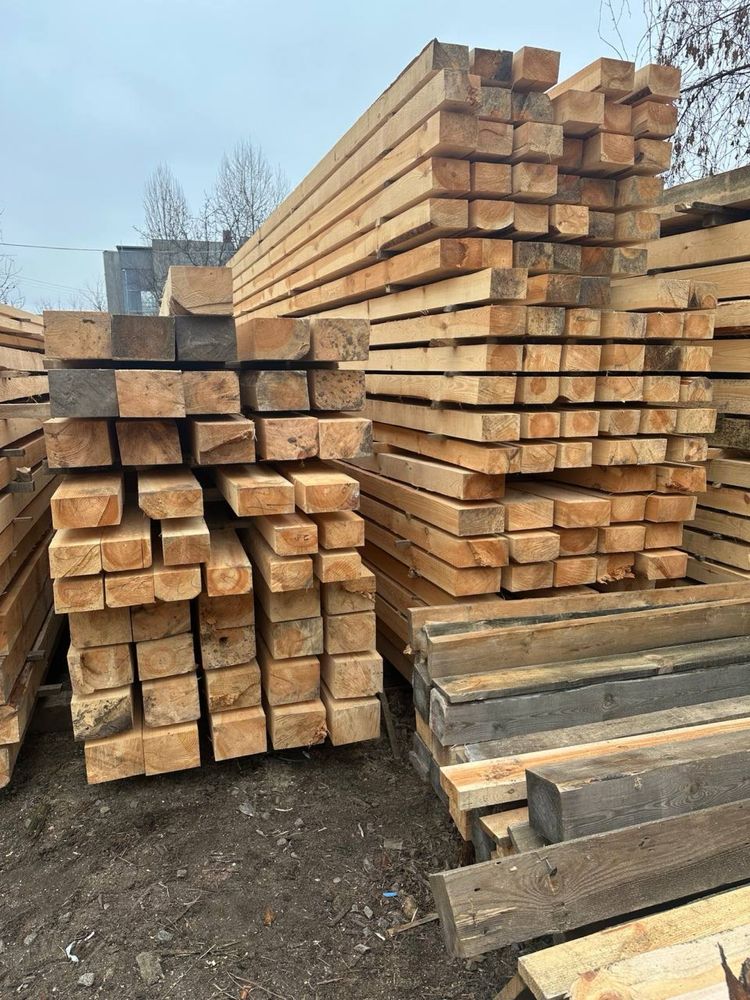 Стропила 50*150*6м в нявності, доша обрізна 25 та 30 мм. Оперативно