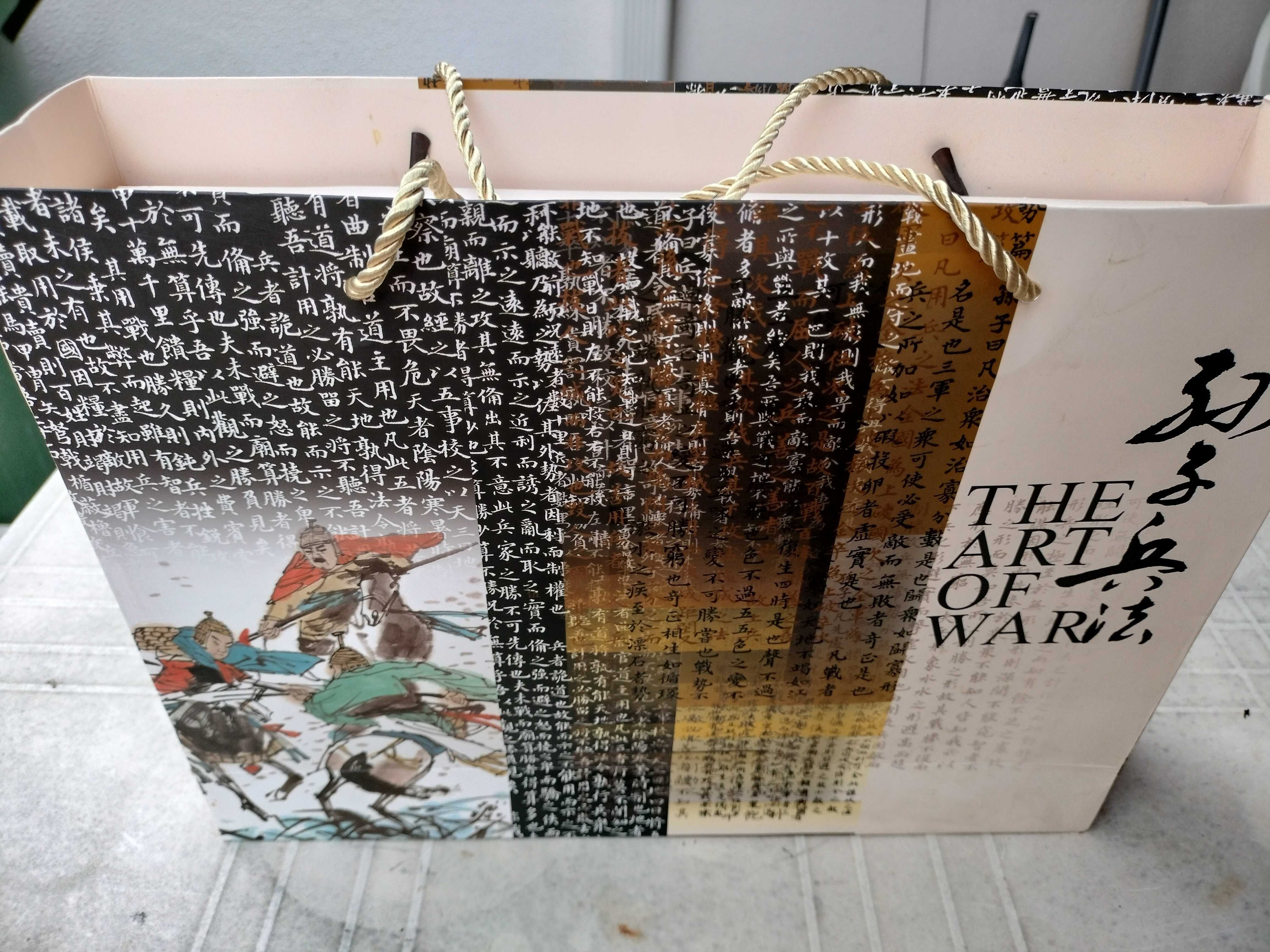 A Arte da Guerra Livro em seda
