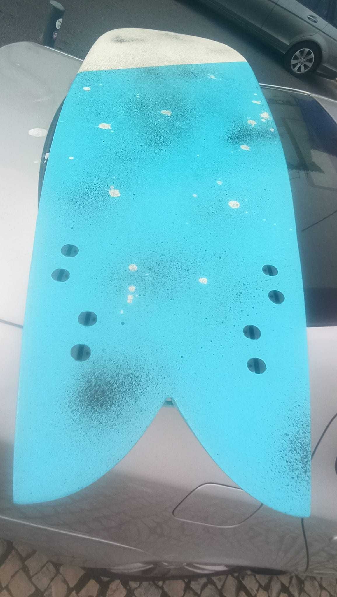Fishtail 6.4 Malibu 6.2 evolution funboard prancha de surf nsp FCS