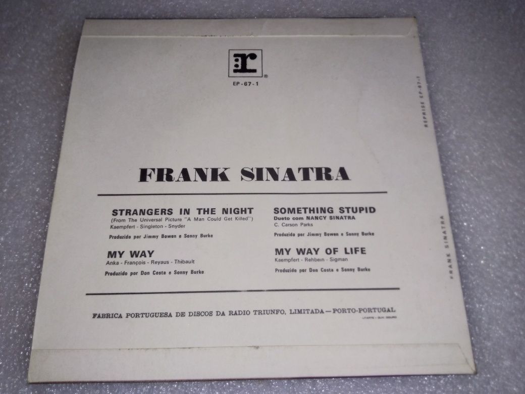 Raro Antigo Vinil Single Frank Sinatra –O Melhor De Sinatra