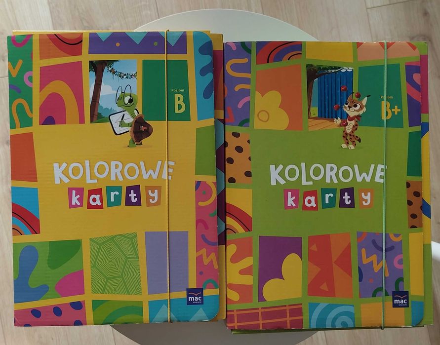 Kolorowe Karty – zestaw edukacyjny Poziom B i B+