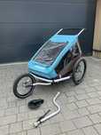 Przyczepka rowerowa Croozer KID 2 AMORTYZOWANA dwuosobowa 3 w 1 THULE