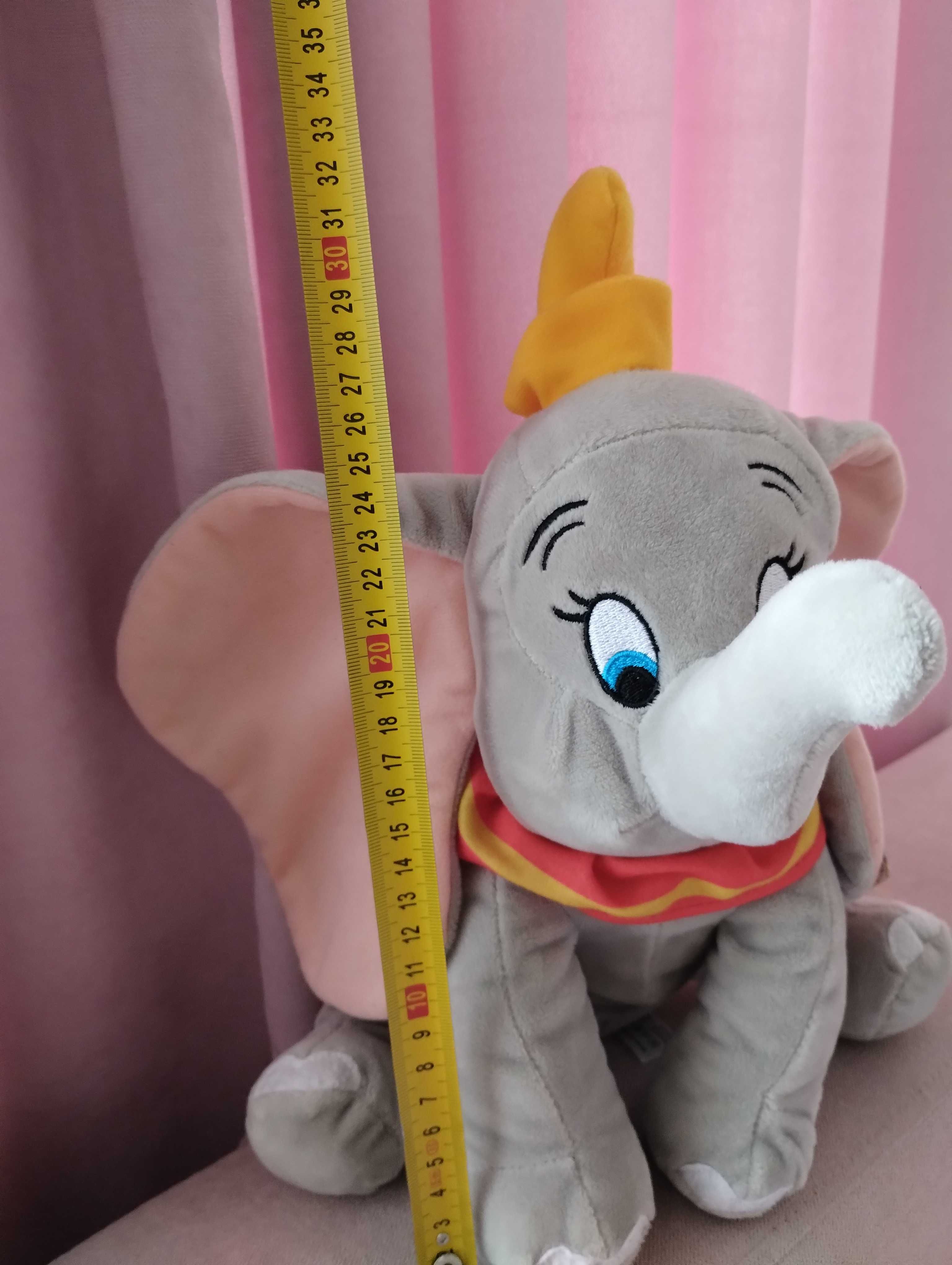 Мягкая плюшевая игрушка Disney слоненок Дамбо Оригинал 30 см