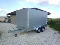 Przyczepka samochodowa SIDECAR 400x176 750 kg Producent - TRANSPORT
