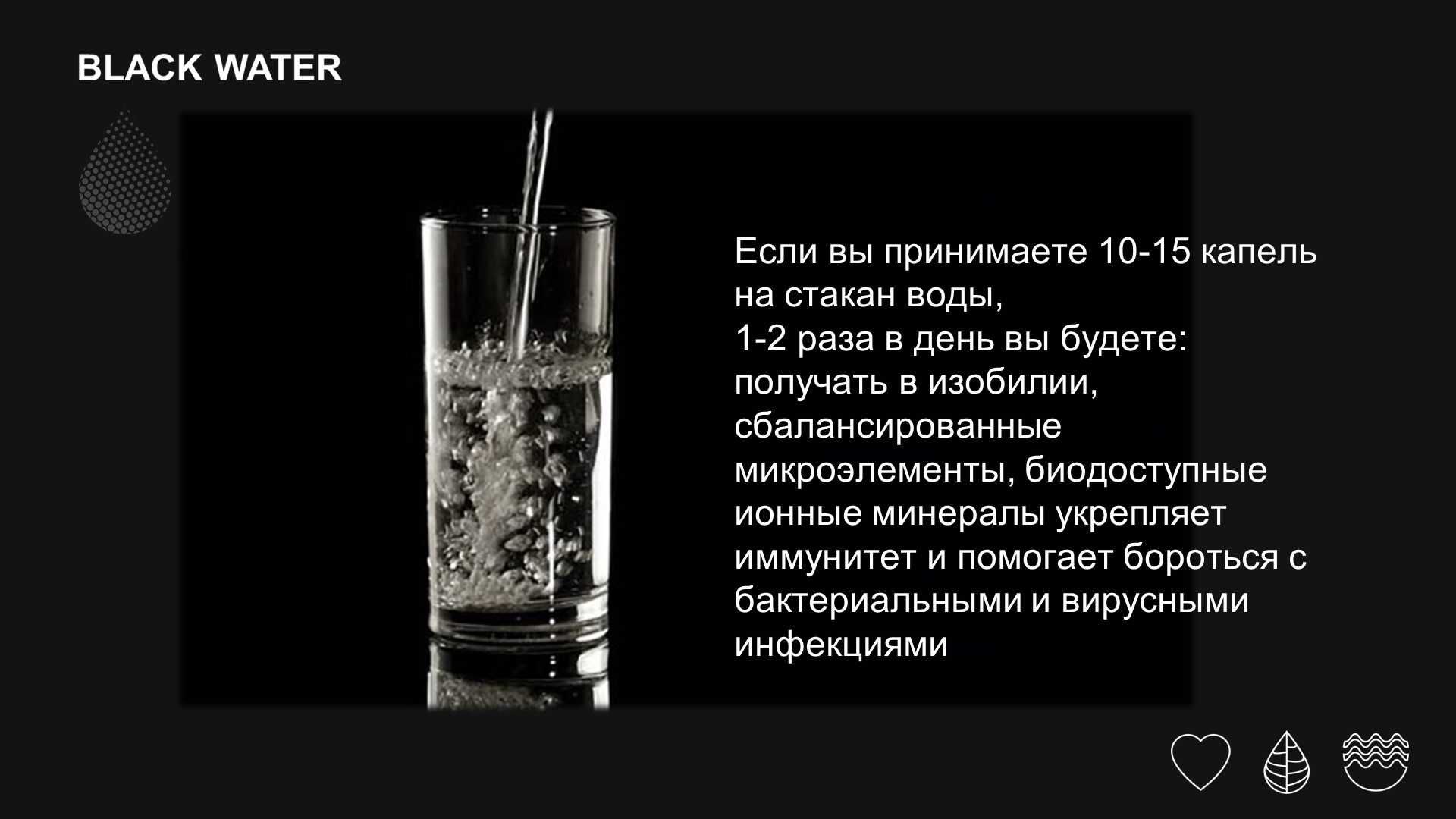 Black Water. Комплекс Гумінової та фульвової кислоти.