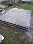 Platformy stalowe solidna 1900 na 2300 mm Proszkowo malowane