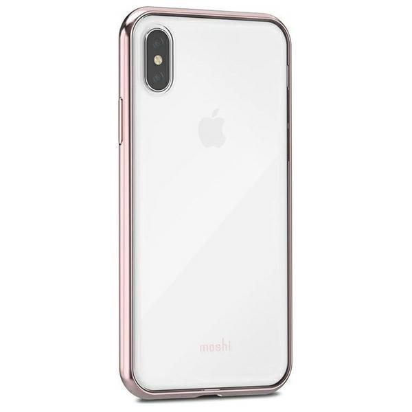 Etui Moshi Vitros Iphone X/Xs Różowy Przezroczysty/ Orchid Pink 31833