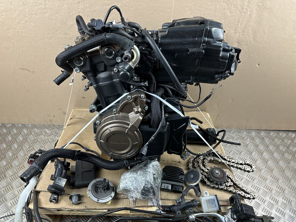 HONDA CBR 500 R PC62 SWAP KOMPLETNY Silnik CB 500 F 2021 MT07 LTZ 400