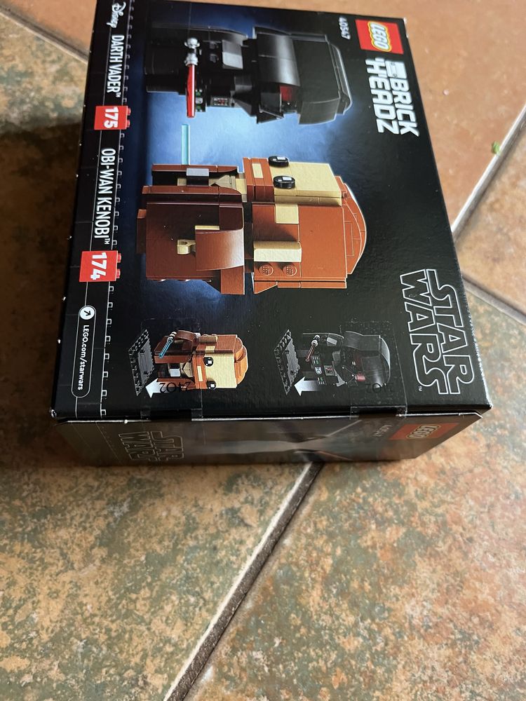 Lego 40547 brickheadz Obi-wan Kenobi i Darth Vader
