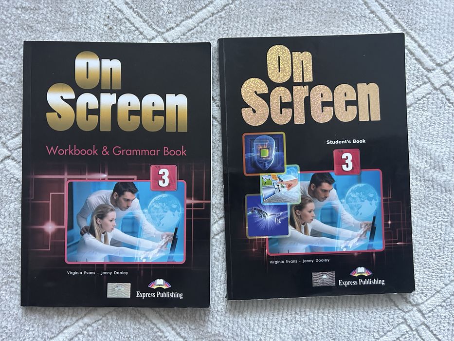 Student’s book та workbook on screen 3