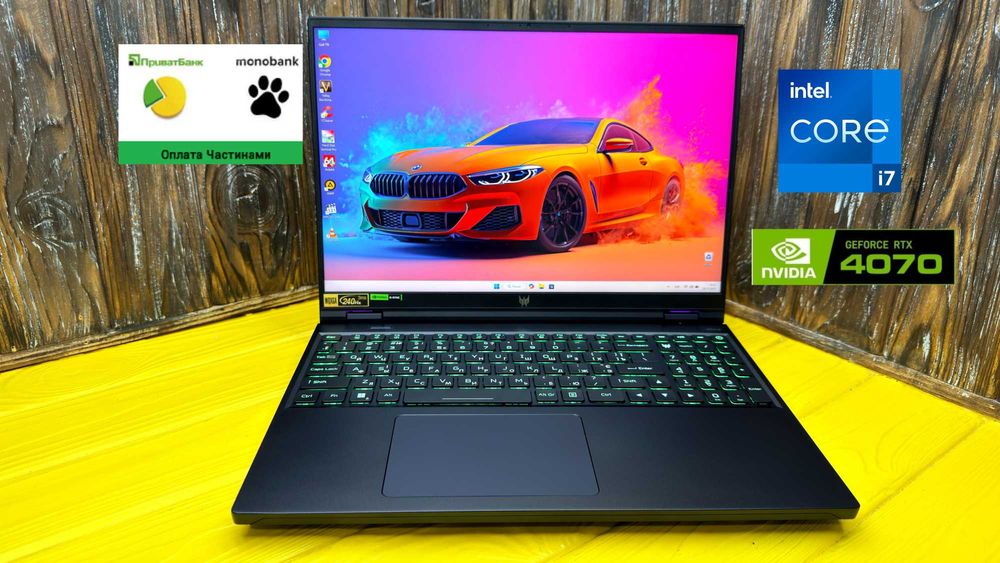 Потужна Геймерська Машина Acer Predator Helios neo16 PH16-71 /RTX 4070