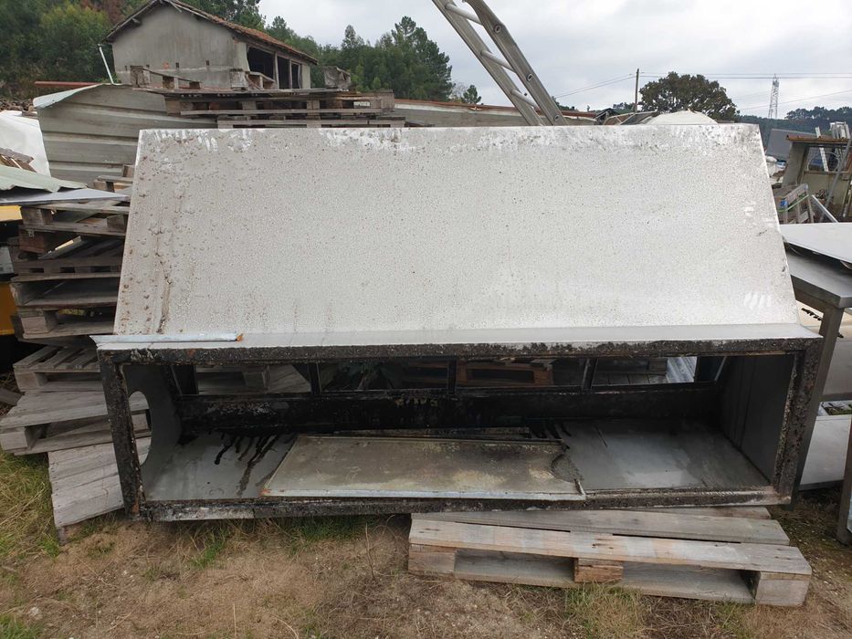chapa Industrial churrasqueira 2.5 mt