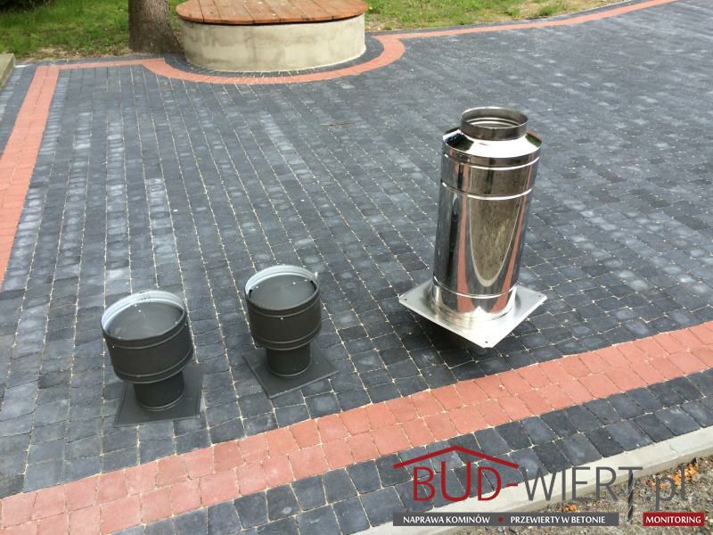 Wkład kominowy nierdzewny 1.4404 1mm, montaż rozwiercanie