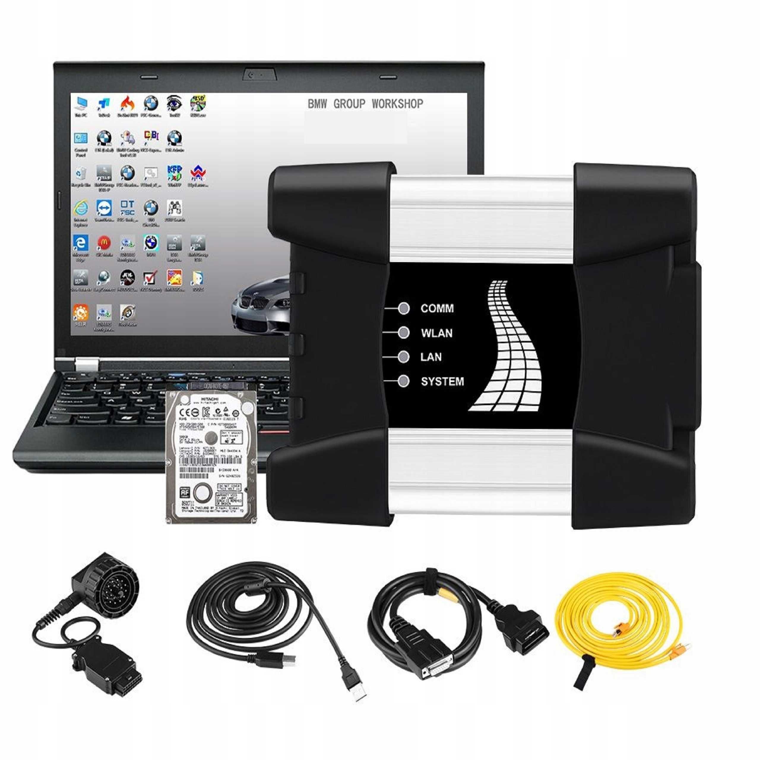 ZESTAW DIAGNOSTY BMW Ista+ 4.32.15 Polska/Esys/Inpa/Ncs Expert