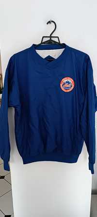 Bluza kurtka baseball Sport Tek Mets roz 12-14 lat