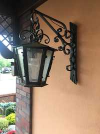 Mosiężna lampa