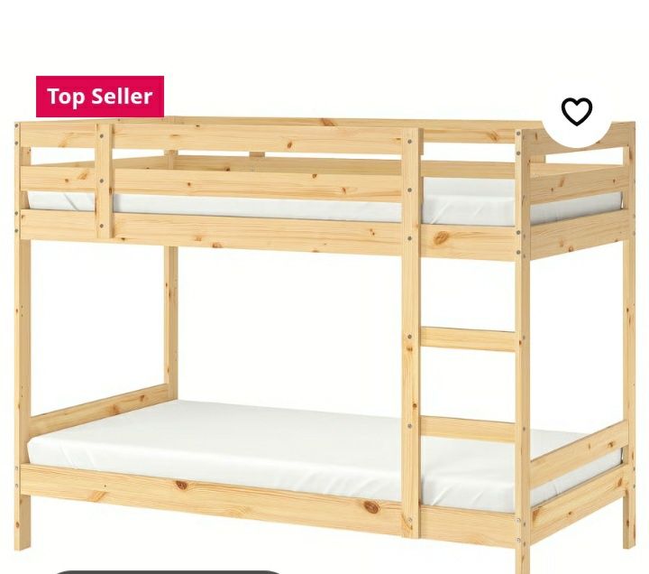 łóżko pietrowe Ikea mydal