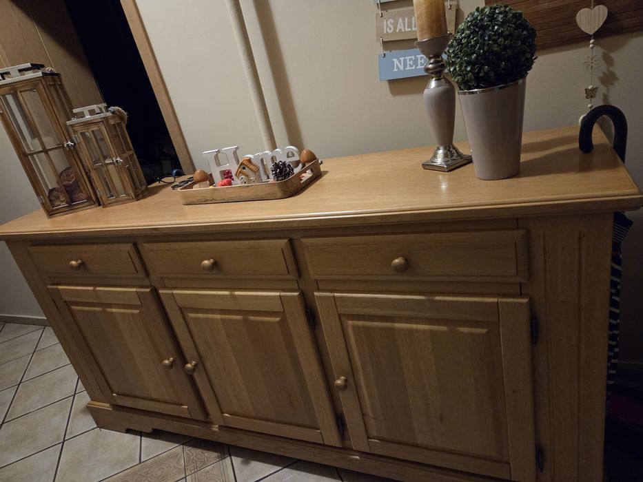 Solidna Drewniana Komoda