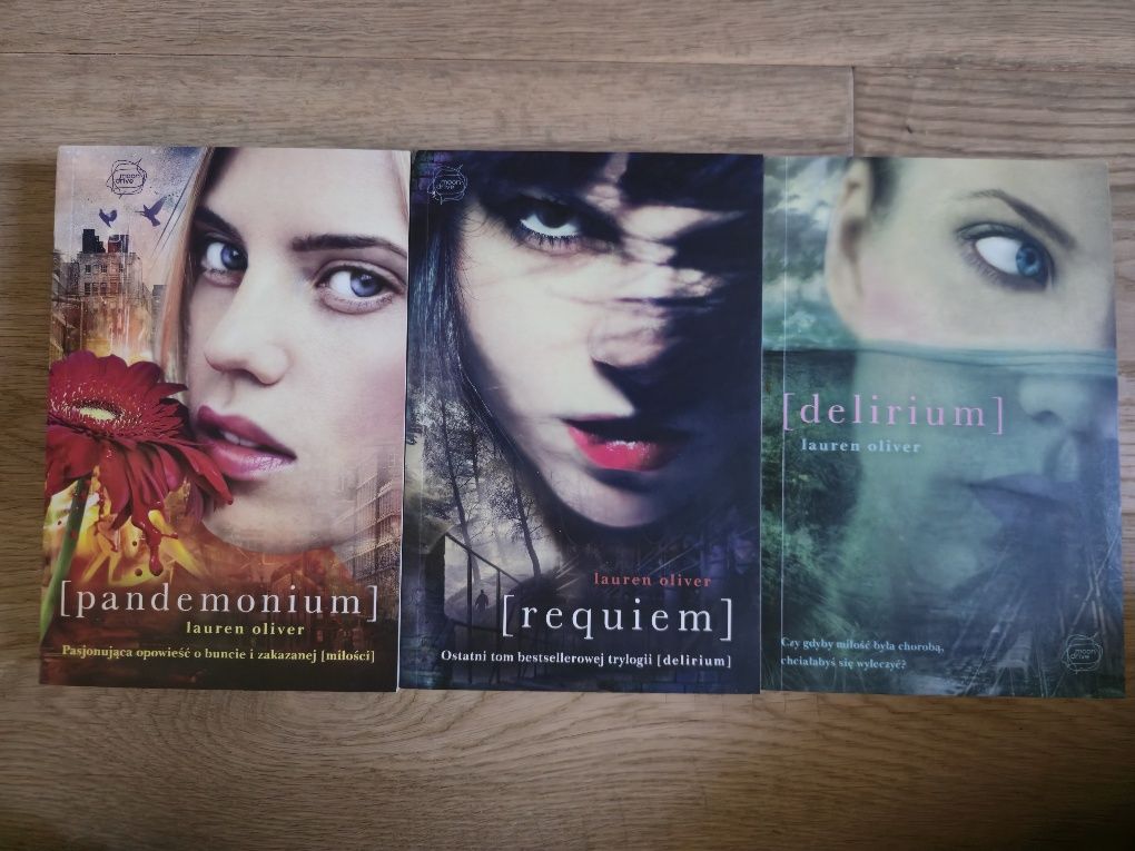 Lauren Oliver trylogia Pandemonium Requiem Delirium