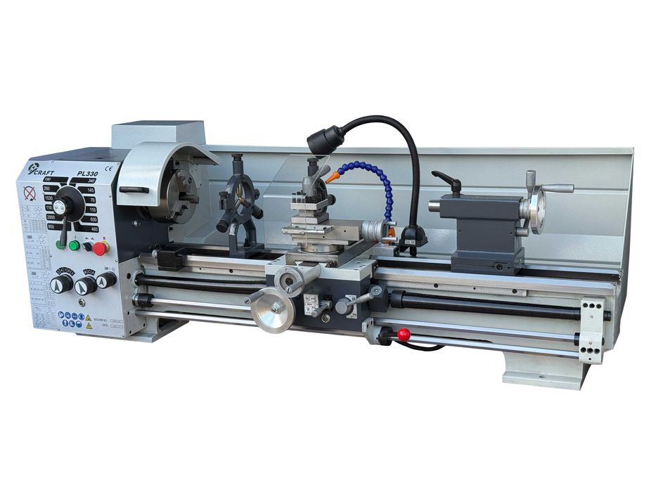 Токарно-гвинторізний верстат 9craft PL330 330x1000 1500W 220в токарний