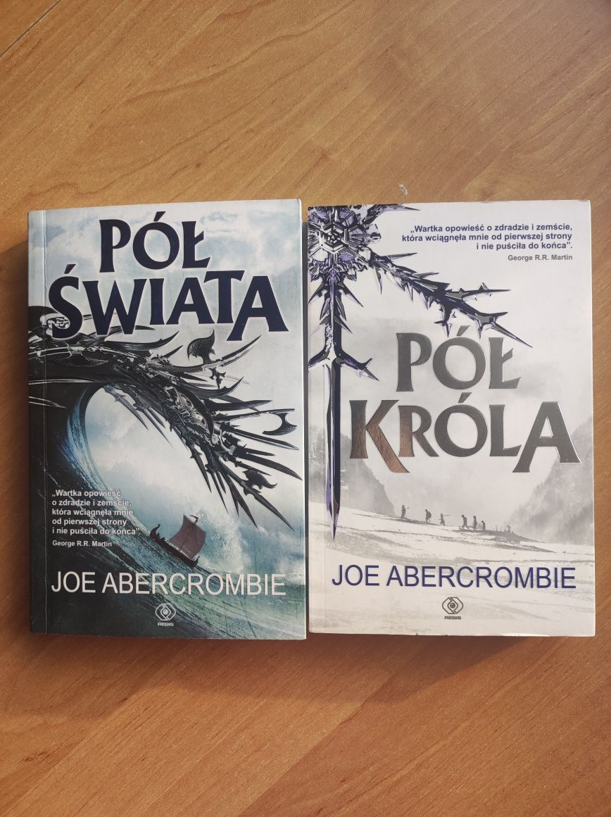 Książki Joe Abercrombie - Pół Świata i Pół Króla