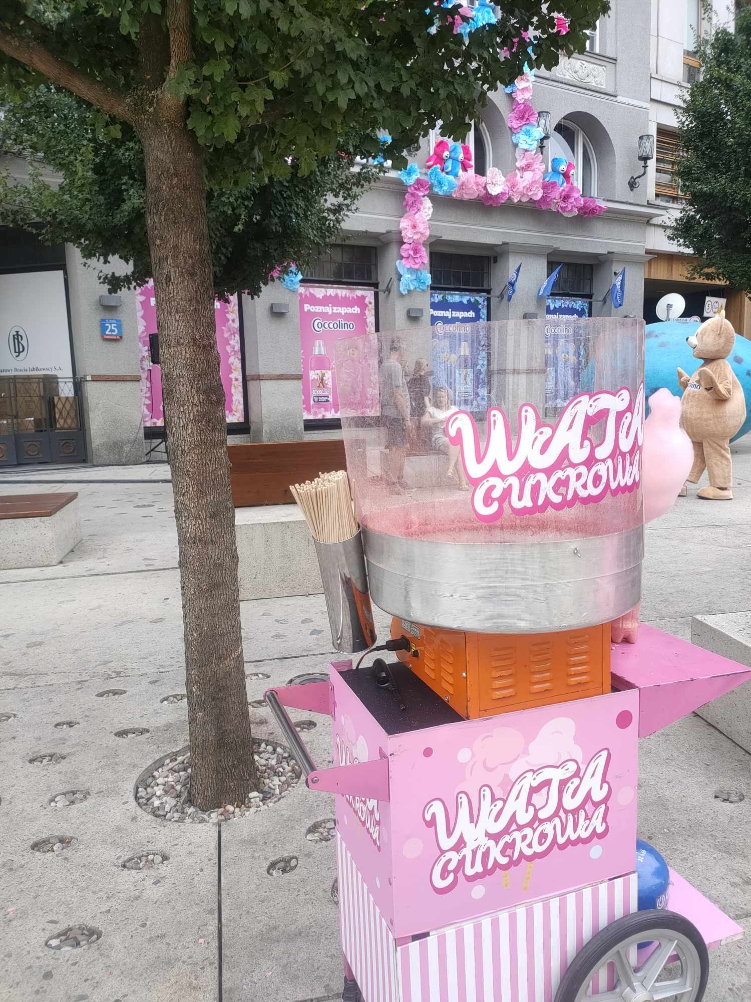 Wata Cukrowa Popcorn Wynajem na imprezy