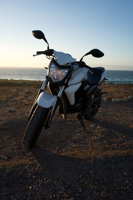 SYM Wolf 125cc (Branca) - pronta a andar, fiável e com extras!