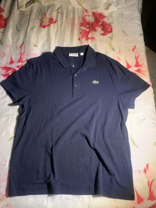 Camisa Lacoste polo azul