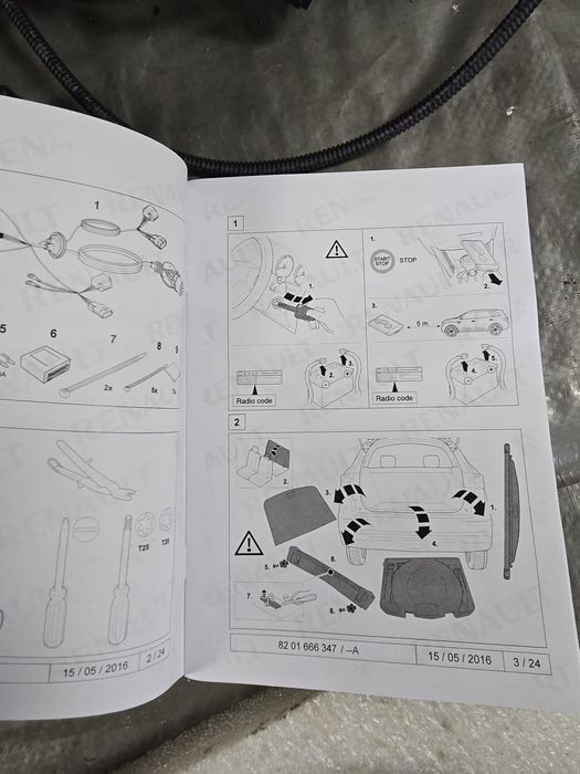 Wiazka Haka Renault Koleos ii 13 Pin