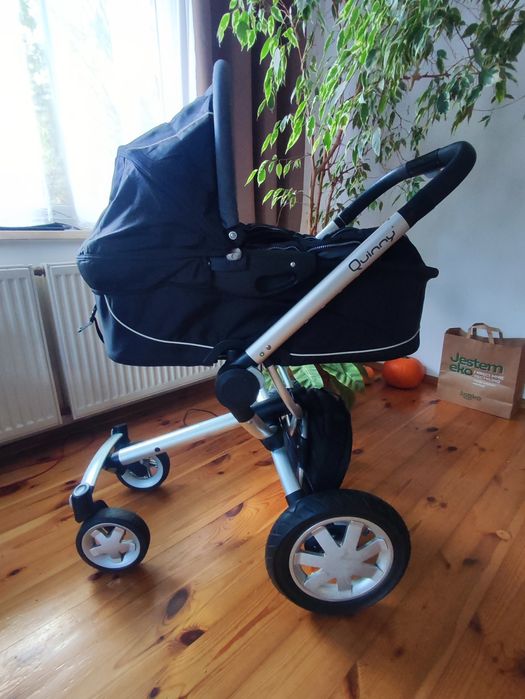 Wózek 3w1 Quinny buzz xtra, pełny zestaw z fotelikiem i spacerówką