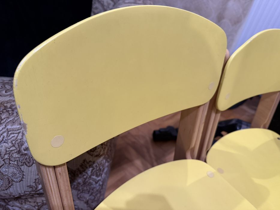 Дитячий столик 2 стільчика та магнітна дошка для малювання