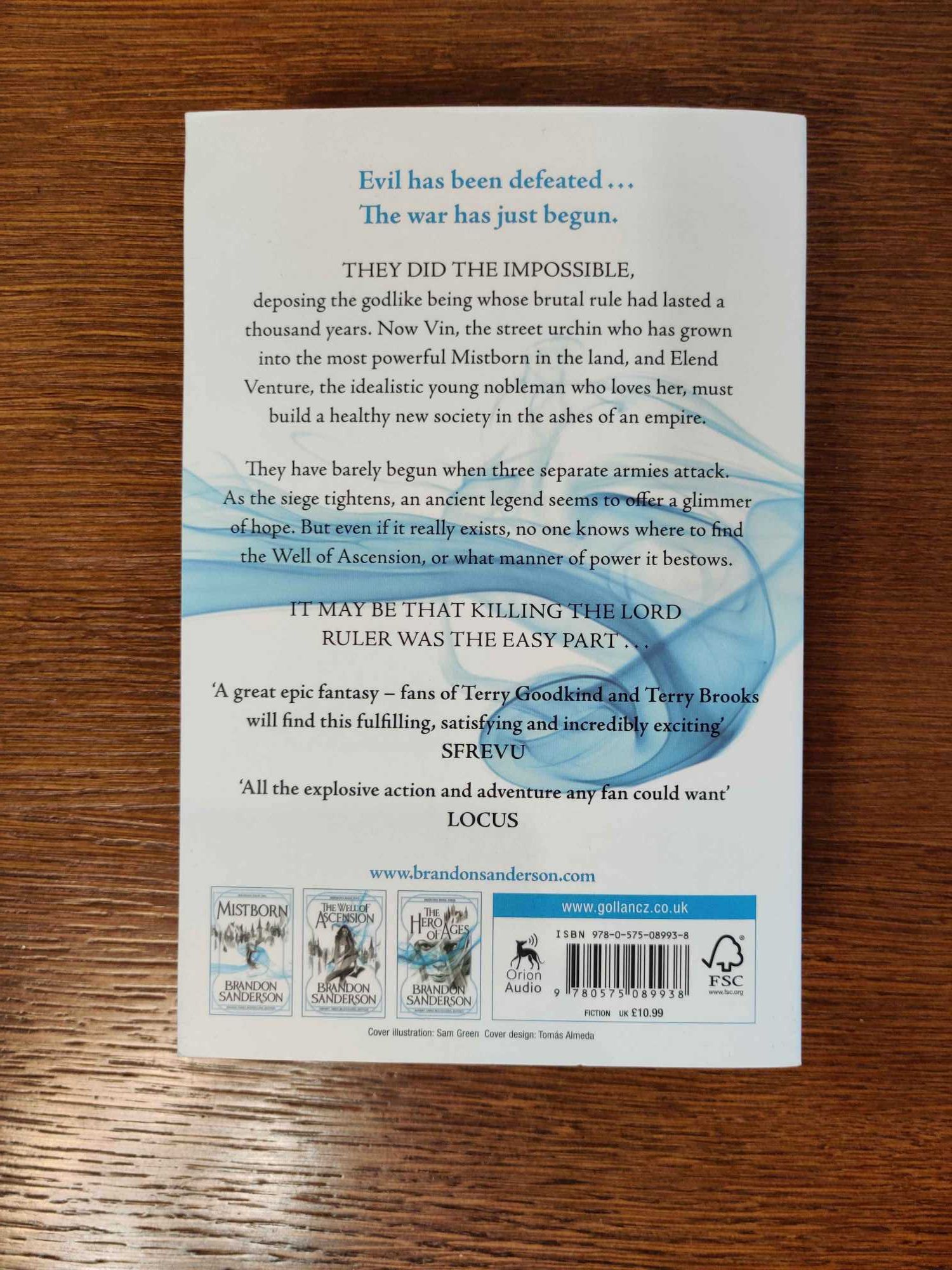 Książka Mistborn: The Well of Ascension
