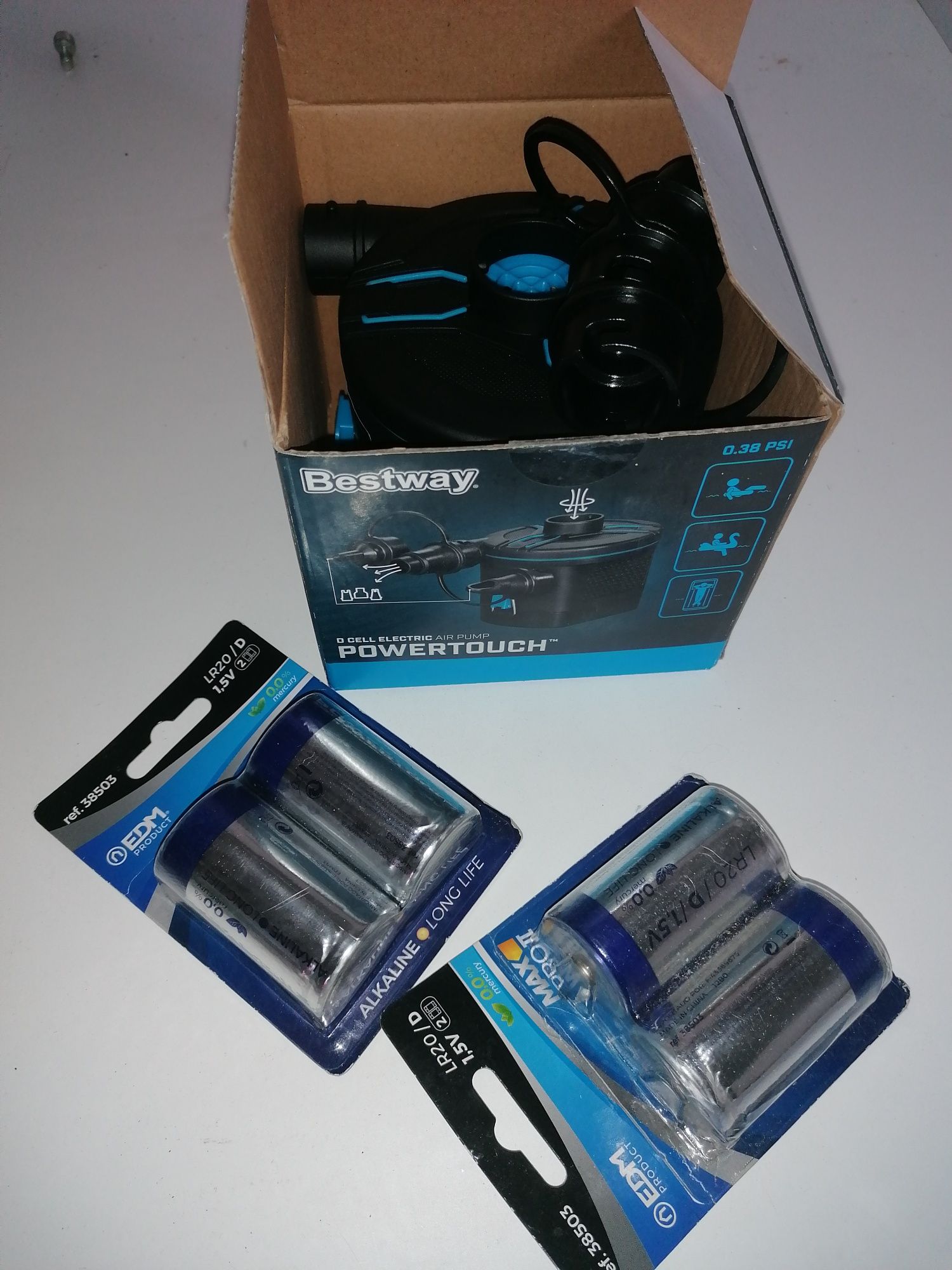 Bomba Eléctrica Sem Fios Bestway - Novo Preço