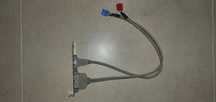 Placa com ligação de Cabo Fire Wire de 4 pinos