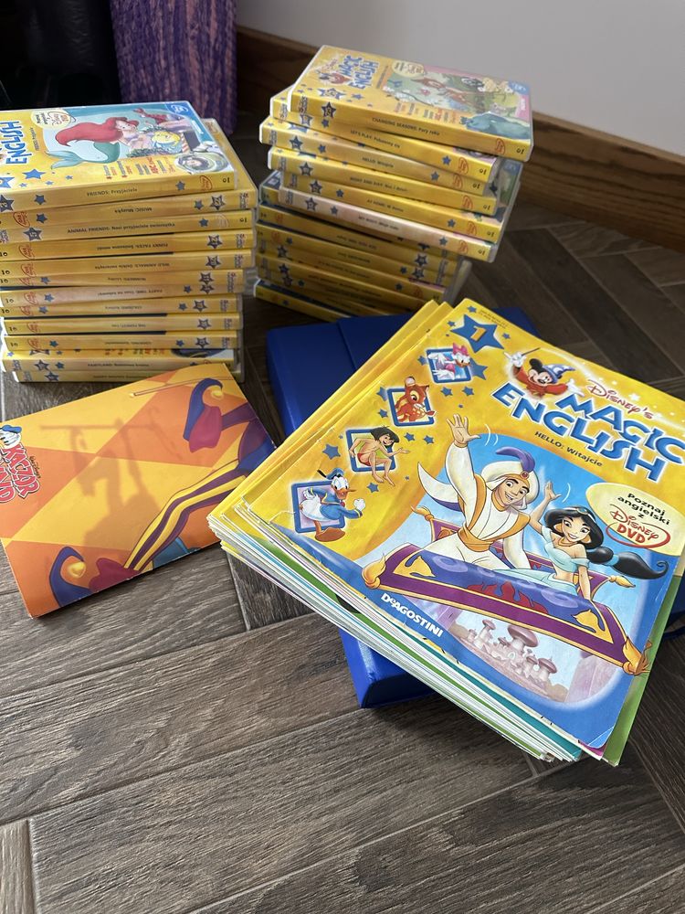 English magic disney deagostini 1-26