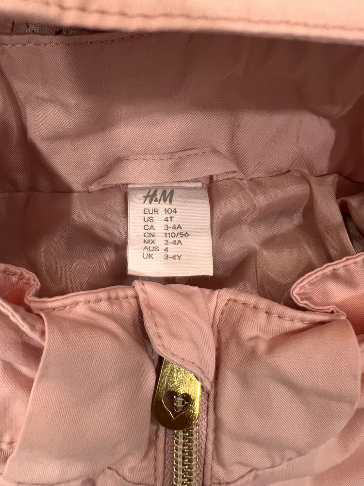 Куртка H&M на 3-4 роки зріст 104