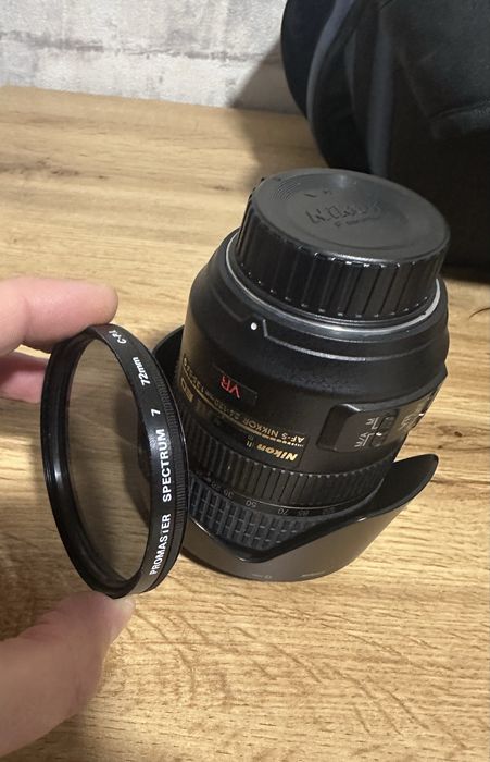 Объектив Nikon и Tamron + фоторюкзак Lowepro