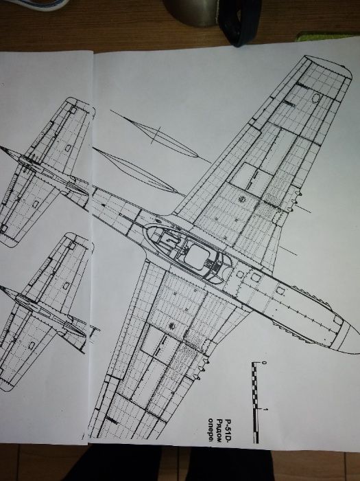 Модель самолёта P-51D-5NA Mustang масштаб 1/32 Revell