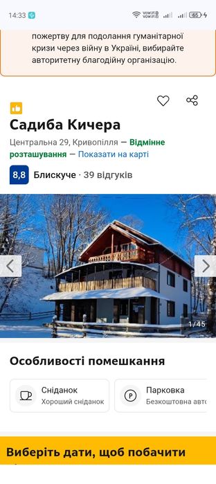 Дім в Карпатах на Новий Рік