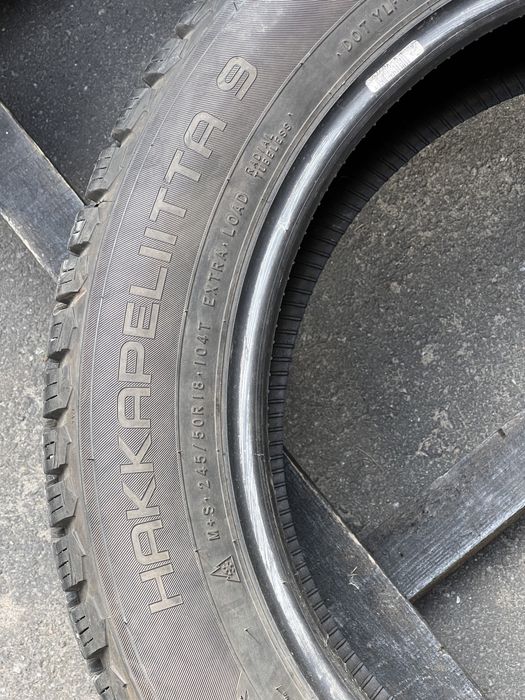 Шины зима 2шт 245/50/R18 Nokian Hakkapeliitta9