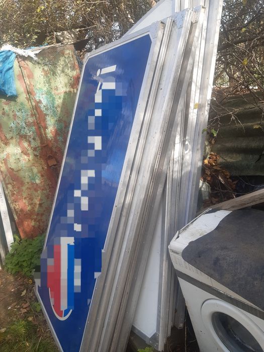Tablica reklamowa 200x100 cm Gotowa do montażu