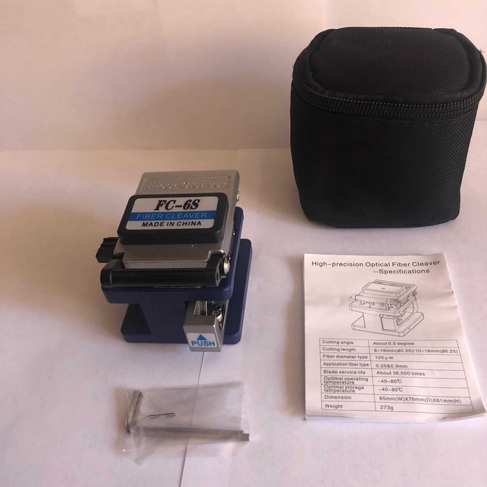 Cleaver Fibra ótica - Máquina de corte NOVA