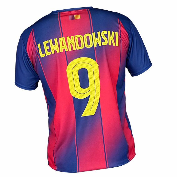 Koszulka piłkarska - LEWANDOWSKI BARCELONA 2025 - 116cm-152cm