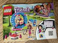 Zestaw Lego Friends Plac zabaw dla chomików Olivii 41383