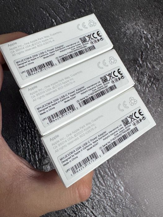 Адаптер 20W USB‑C Original iPhone Быстрая Блок оригинал Гарантія