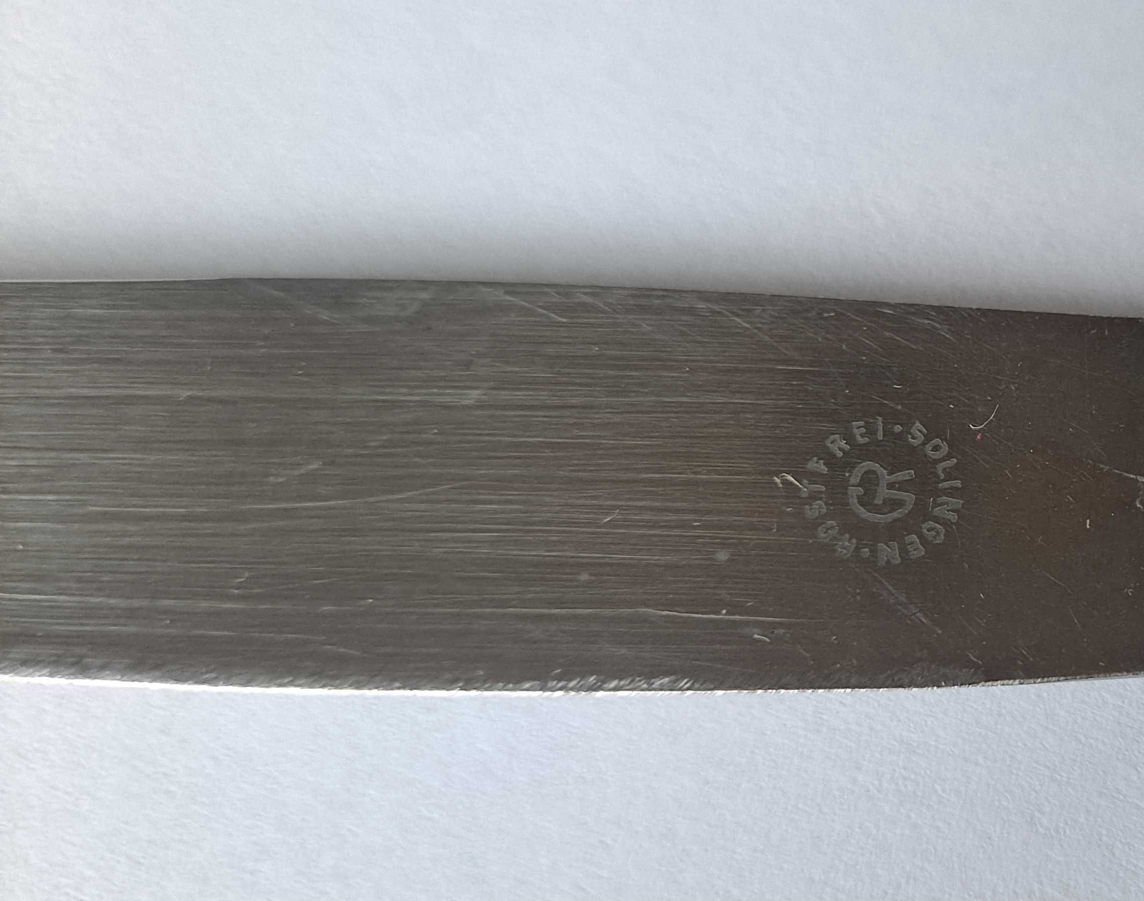 Nóż srebrny Rostfrei Solingen  p.925 ,  78.18g.