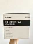 SIGMA ART 24-70mm f/2.8 DG DN II Sony E