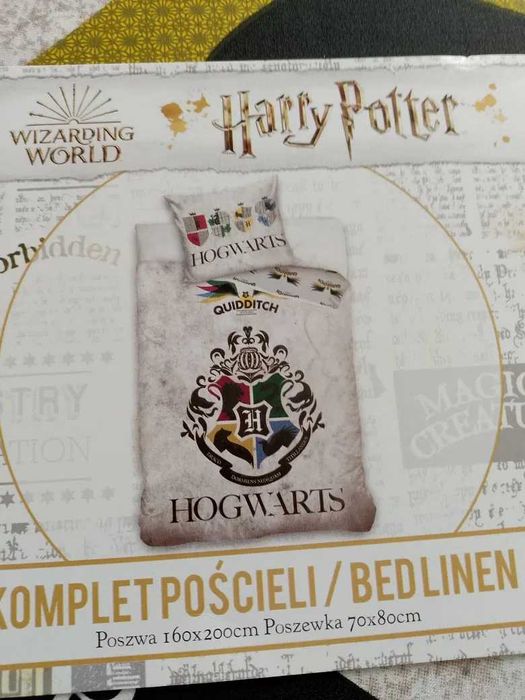 Komplet pościeli Harry Potter rozm. 160x200 cm pościel 100% bawełna