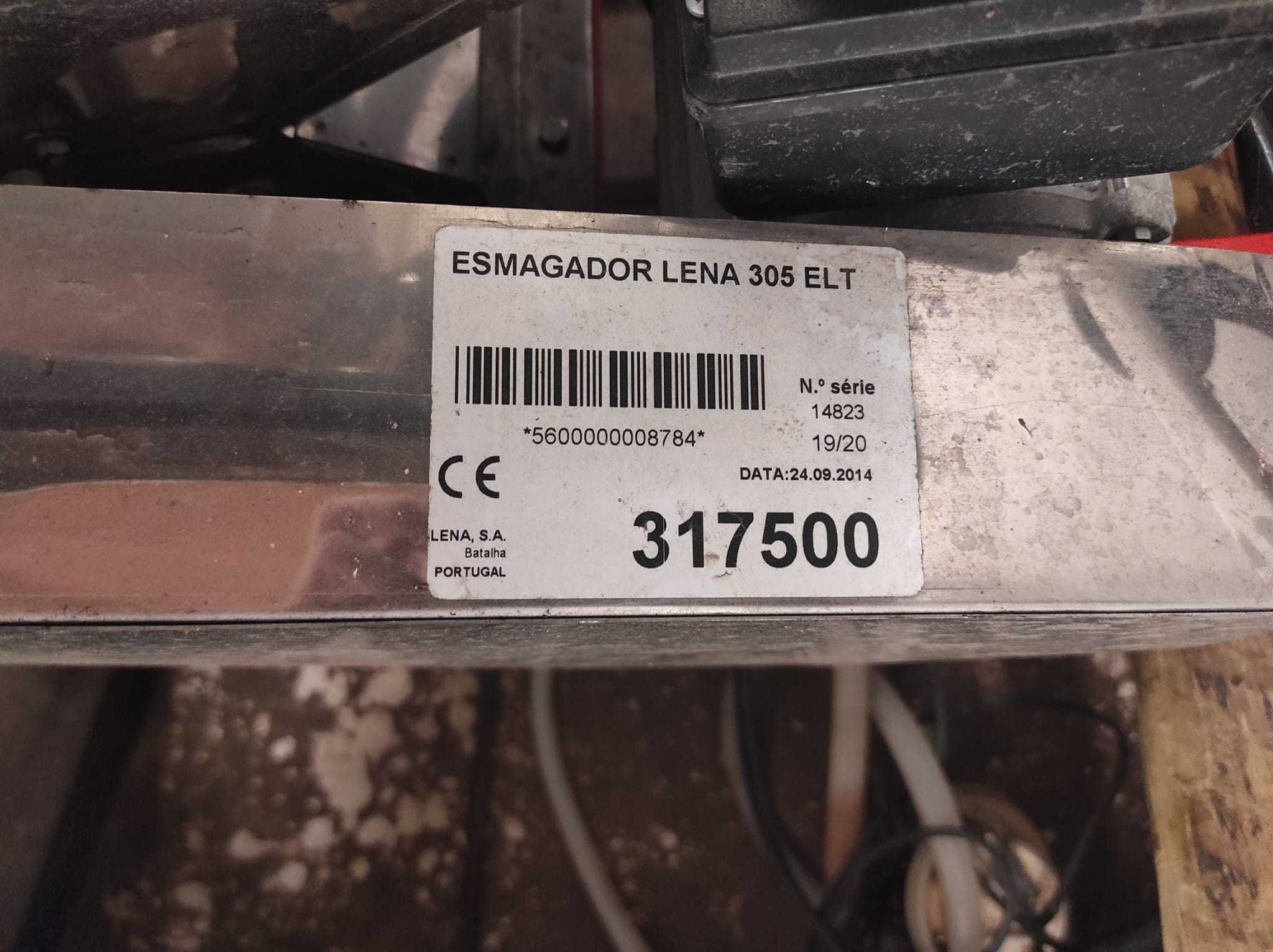 Esmagador elétrico de uvas LENA 305 [NEGOCIÁVEL]